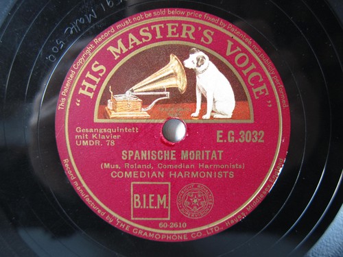78rpm comedian harmonists - comedian,