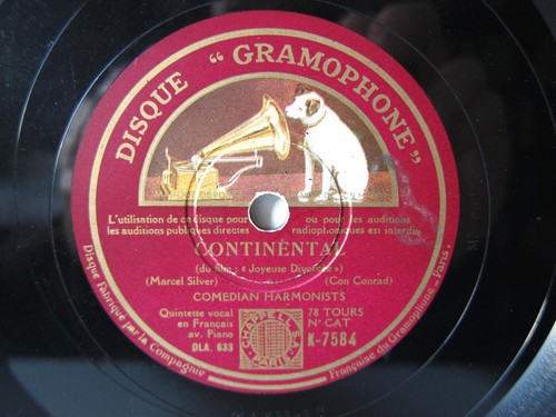 78rpm comedian harmonists - harmonists,