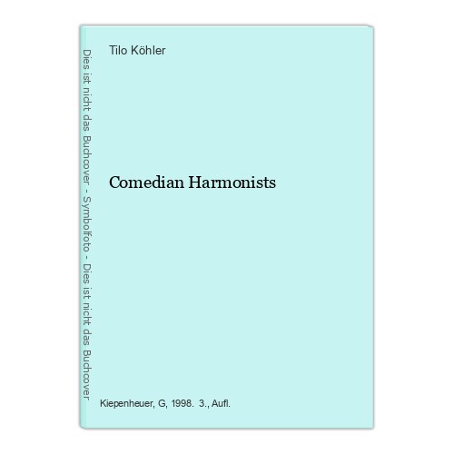 Comedian harmonists köhler - comedian,