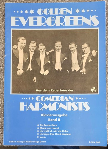 Songbook comedian harmonists - songbook,,