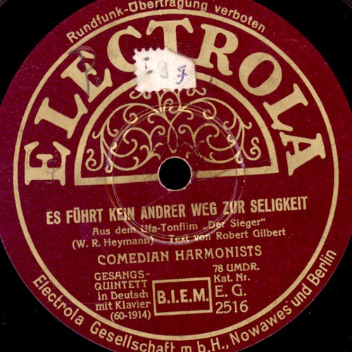 Comedian harmonists führt - comedian,
