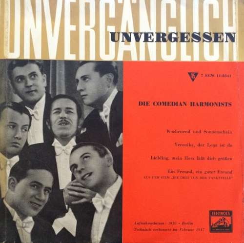 Die comedian harmonists - die, harmonists*
