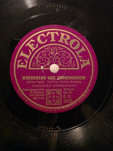 Comedian harmonists wochenend - comedian,