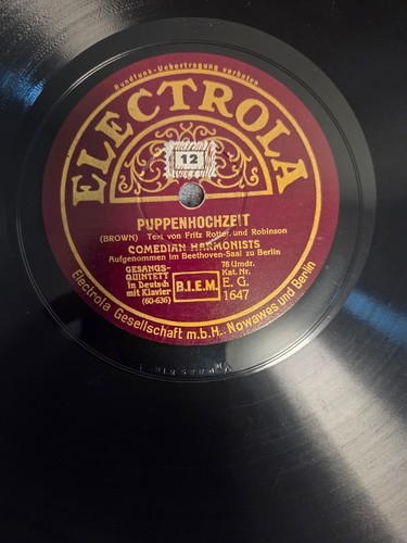 78rpm schellack comedian - schellack:,