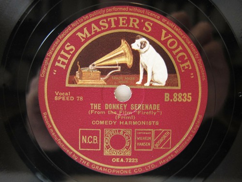 78rpm comedian harmonists - comedian,