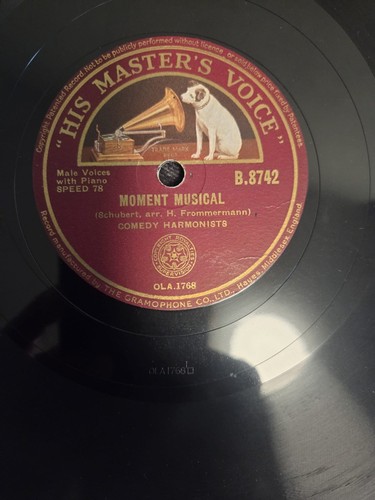 78rpm schellack comedian - schellack:,