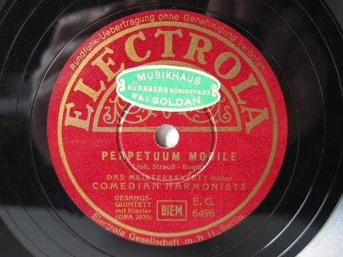 78rpm comedian harmonists - 78rpm,