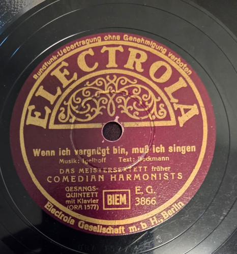 78rpm schellack comedian - schellack:,