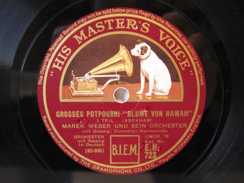78rpm comedian harmonists - harmonists, &