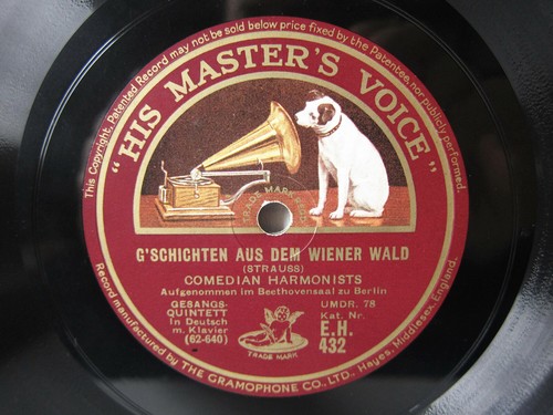 78rpm comedian harmonists - comedian,