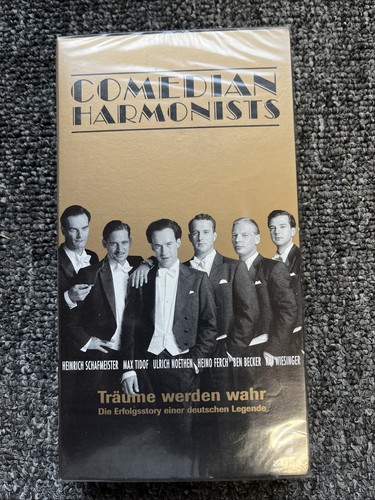 Vhs comedian harmonists - vhs,