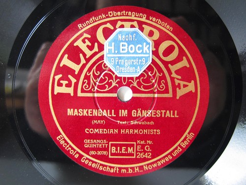 78rpm comedian harmonists - harmonists,