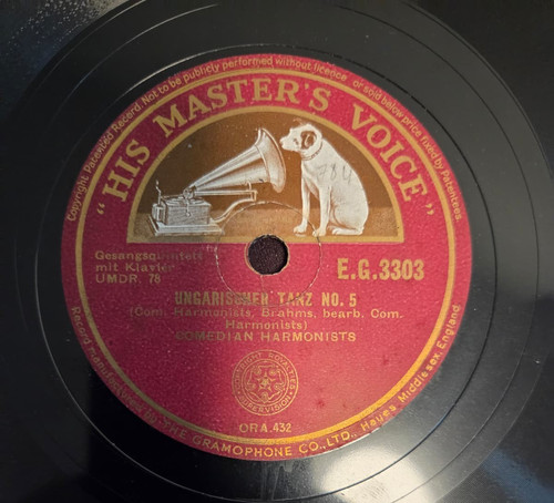 78rpm schellack comedian - 78rpm, schellack: