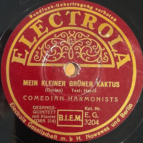 Comedian harmonists mein - harmonists,