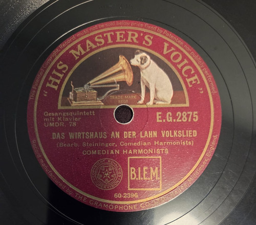 78rpm schellack comedian - 78rpm, schellack: