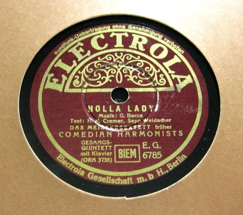 Comedian harmonists - comedian, /
