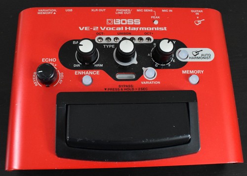 Boss vocal harmonist 2 - vocal, ve-2