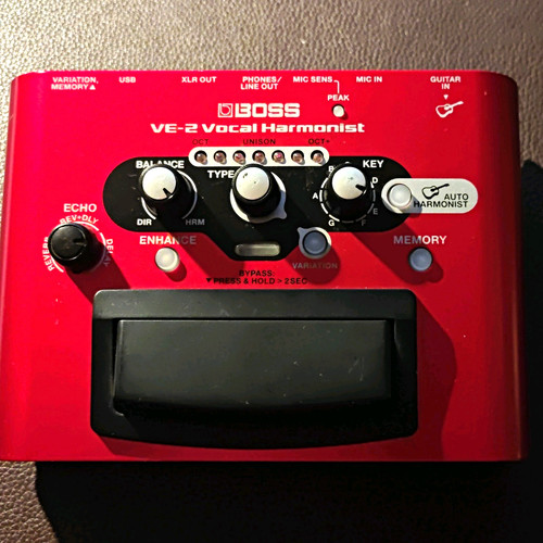 Boss vocal harmonist - ve-2,